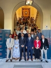 El alcalde asiste a la presentación de los Cursos de Extensión Universitaria y las Escuelas de Verano 2024 de la Universidad de Murcia