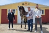 El alcalde y el concejal de Bienestar Animal entrega un reconocimiento a la Yeguada Mariano y Hermanos por el éxito de "Recordado Mar" en el SICAB 2023