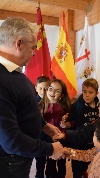 El Alcalde Ginés Campillo recibe a un centenar de escolares en una jornada de formación sobre el funcionamiento del Ayuntamiento