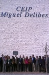 GINÉS CAMPILLO AND CONSTANTINO SOTOCA INAUGURATE THE CEIP “MIGUEL DELIBES”