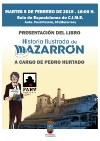 PEDRO HURTADO PUBLICA  ‘HISTORIA ILUSTRADA DE MAZARRÓN’