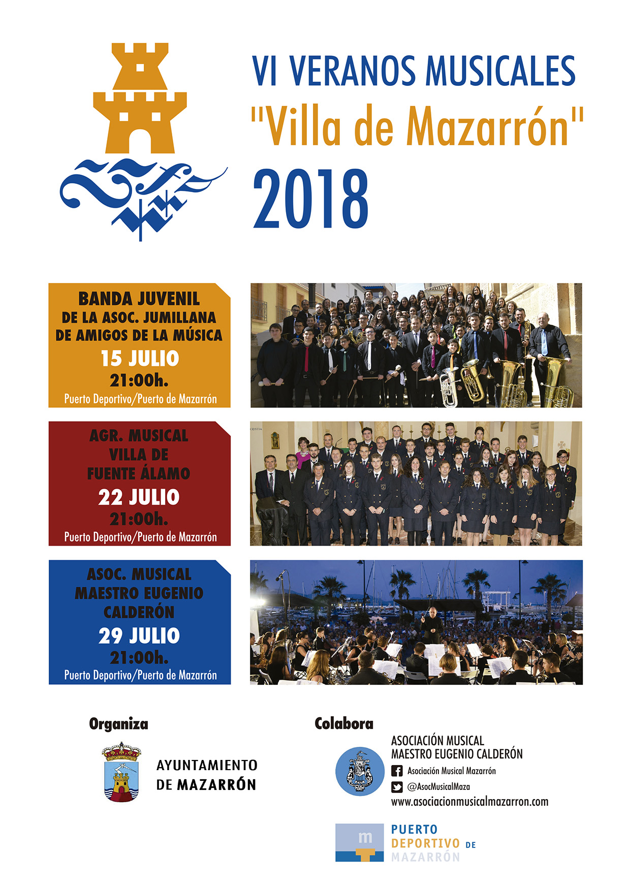 VI Veranos Musicales Villa de Mazarrón 2018