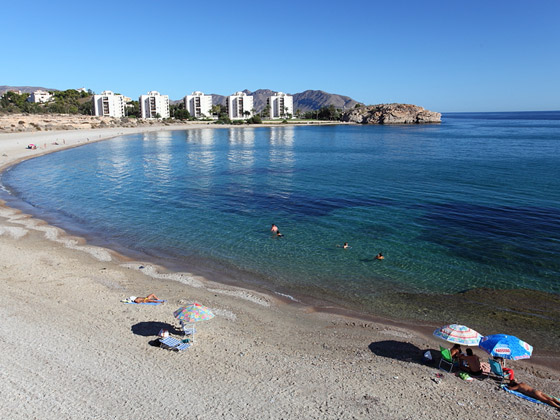 Resultado de imagen de grande castellar playa murcia