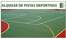 Alquiler de pistas deportivas