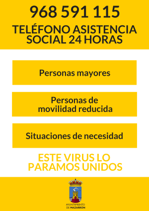 18_03_2020 Teléfono de asistencia social COVID19 0