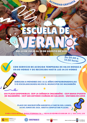 27_06_2025_Cartel_Escuelas_Verano_0