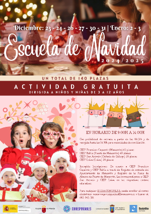 CARTEL ESCUELA DE NAVIDAD 24-25