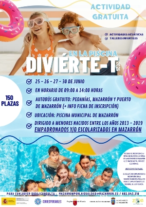 CARTEL PISCINA