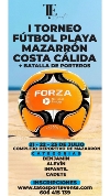 Participa en el I Torneo de Fútbol Playa 'Mazarrón Costa Cálida'