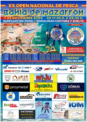 CARTEL OPEN PESCA 2026