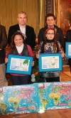 CRISTINA FERNÁNDEZ Y ZIORTZA PEDRAZA PREMIADAS EN EL CONCURSO DE DIBUJO DE “AQUALIA”
