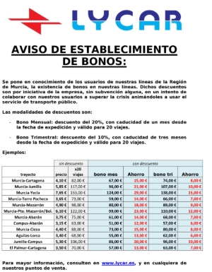 LYCAR BONOS MENSUALES Y TRIMESTALES LYCAR SEPTIEMBRE 2013