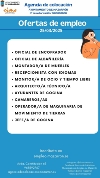 Ofertas de empleo activas de la Agencia de Colocación del Ayuntamiento de Mazarrón