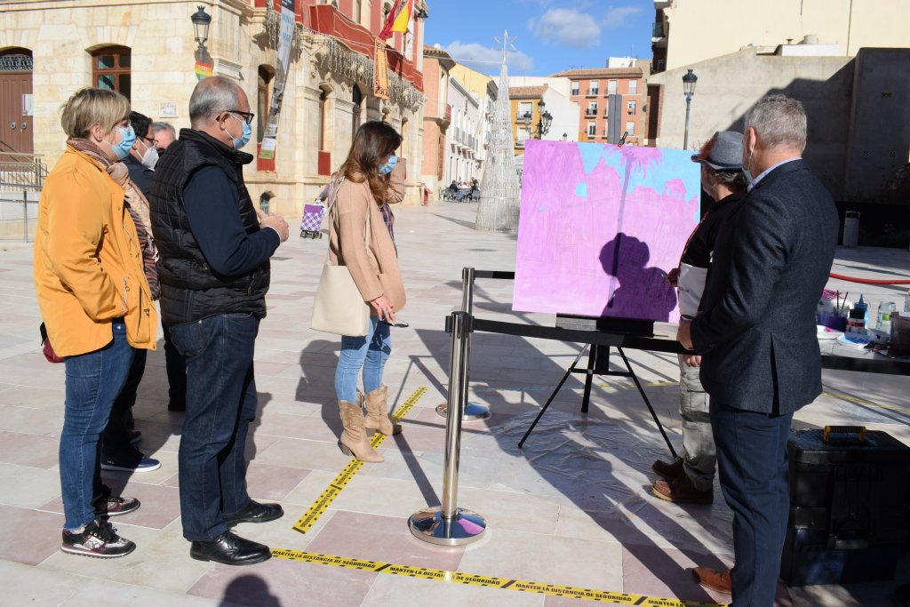 UN PINTOR EN LA CALLE  (2)