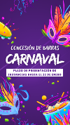 La Concejalía de Festejos publica las Bases para autorización, concesión y uso de barras en las próximas Fiestas de Carnaval