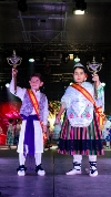 Rosa Piedad y Aitor Valverde coronados  Reina y Míster Infantil en las Fiestas Patronales 2023 de Mazarrón