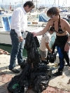 SE RECOGEN 300 KILOS DE BASURA DURANTE LA XVII JORNADA DE LIMPIEZA DE FONDOS MARINOS