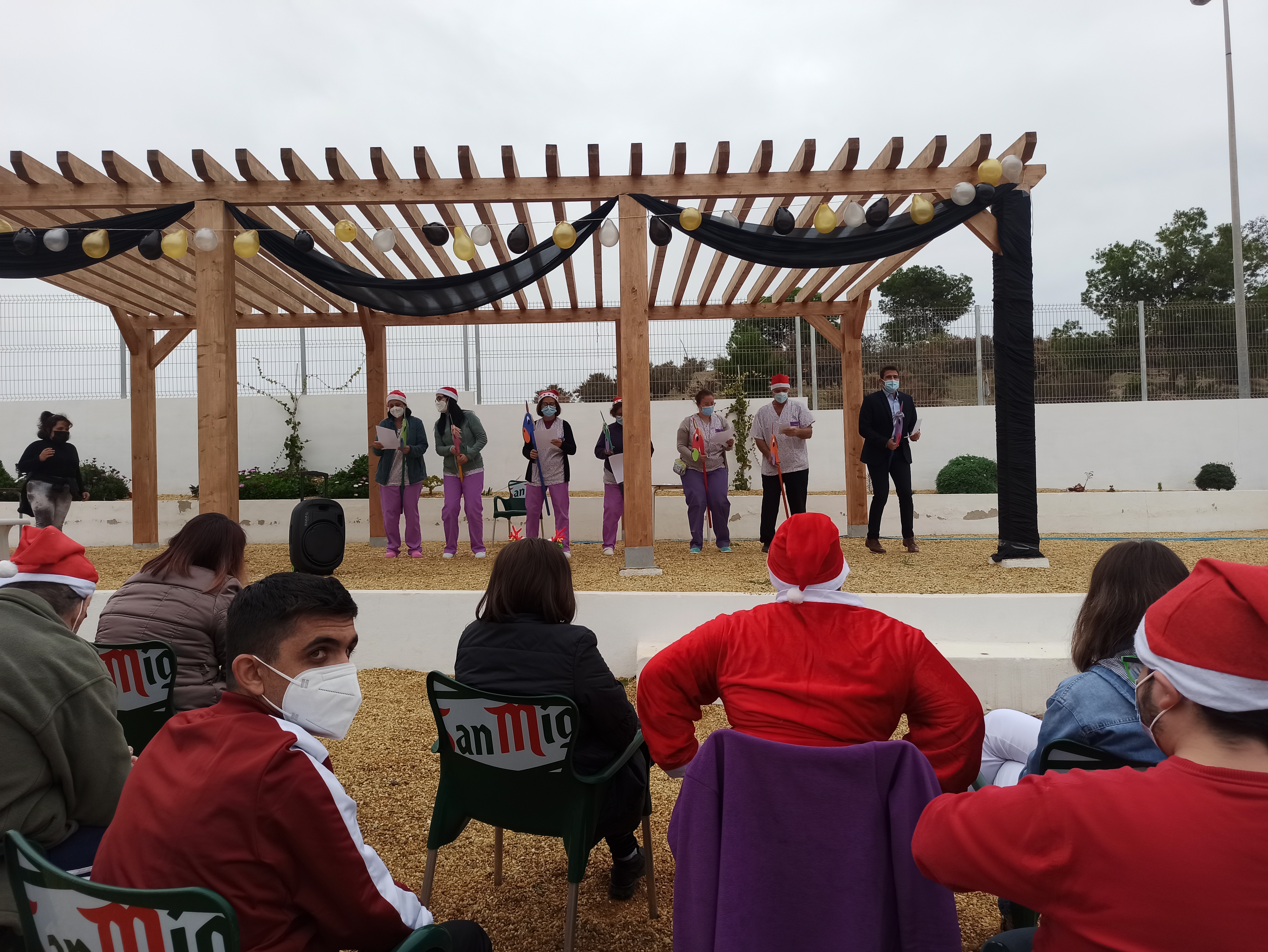 24_12_21 Fiesta Navidad, Centro de día de personas con Discapacidad Intelectual 1