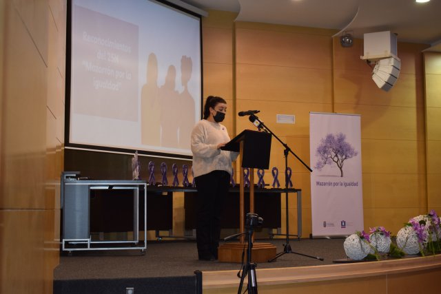 26_11_21 Reconocimiento 25N Mazarrón por la Igualdad 8