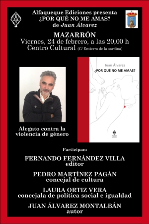 CARTEL LIBRO JUAN ALVÁREZ