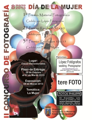 CARTEL FOTOGRAFIA MUJER 2013
