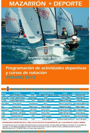 CARTEL ACTIVIDADES VERANO