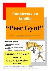“PEER GYNT” SERÁ EL PROTAGONISTA DEL SEGUNDO “CONCIERTO EN FAMILIA”