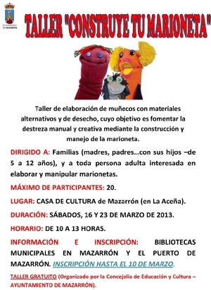 CARTEL TALLER TITERES