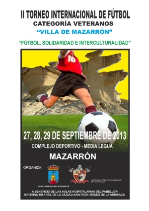 II TORNEO FUTBOL VETERANOS A BENEFICIO LA ARRIXACA 01