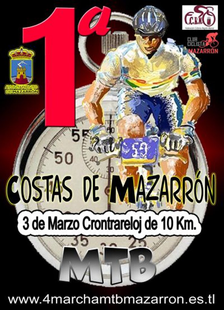 PRESEN IV MARCHA MTB COSTAS MAZARRON CARTEL (1)