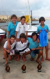 EL CLUB DE REGATAS DE MAZARRÓN ARRASA EN LOS NIETOS