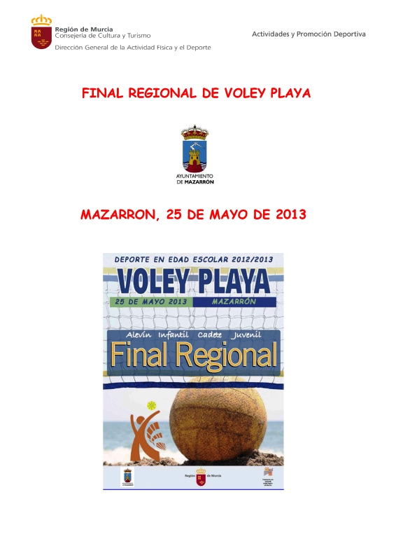 VOLEY PLAYA 2013