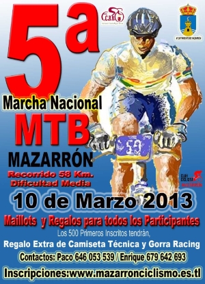 V MARCHA MTB MAZARRON (1)
