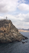 Turismo solicita la cesión del uso del entorno del Faro de Puerto de Mazarrón